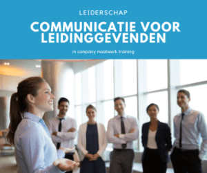 communicatie voro leidinggevenden training